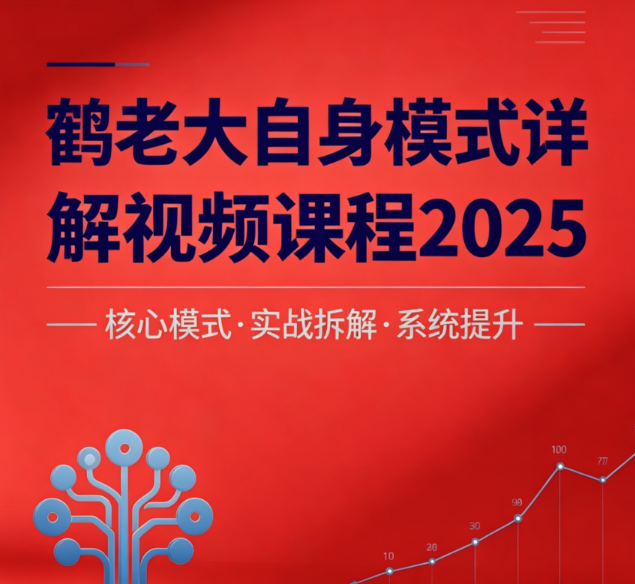鹤老大2025自身模式详解交易模式视频课
