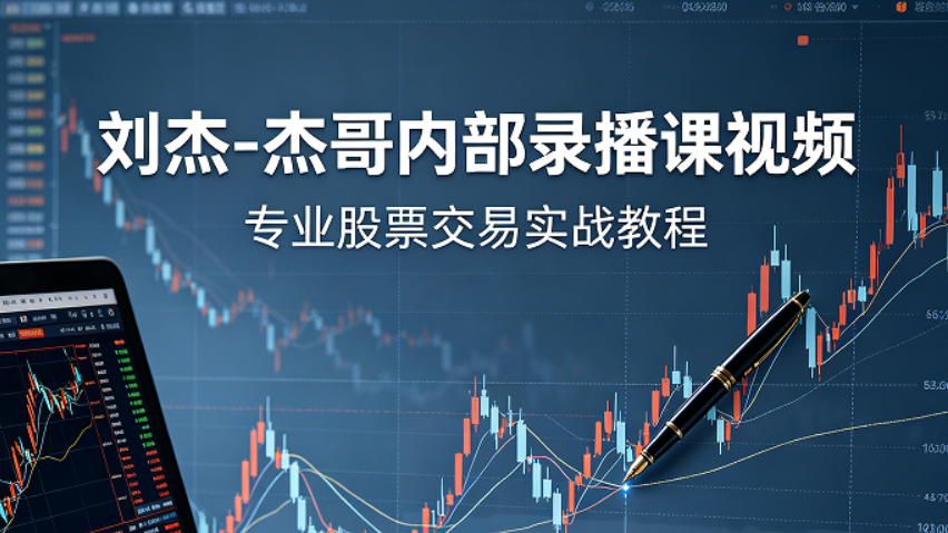 刘杰 杰哥投资分析技术分析内部录播课视频