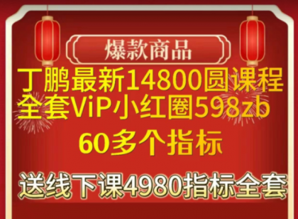 丁鹏资料指标等,丁鹏最新14800圆课程